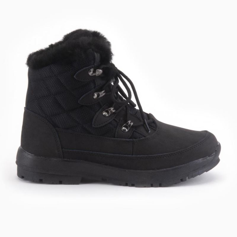Warmbat Abbott Women Leather Outdoor Boot Black