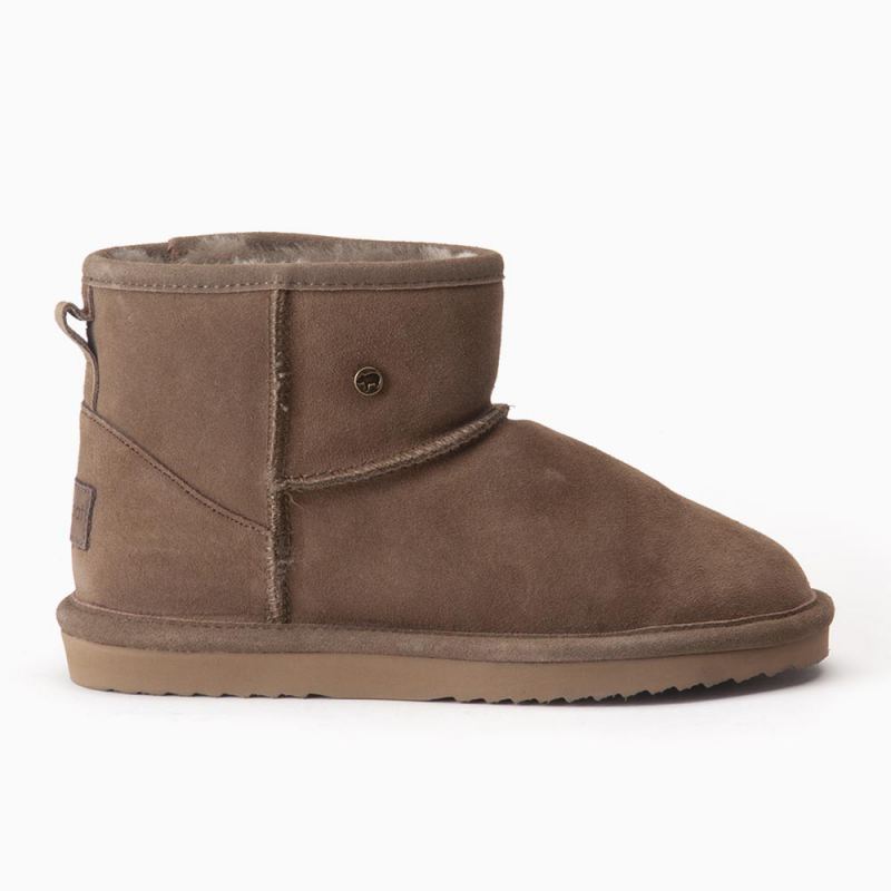 Wallaby Women Suede Boot Mud