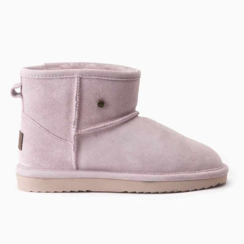 Wallaby Women Suede Boot Mauve